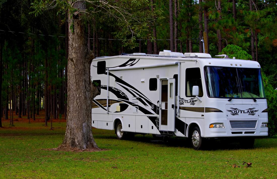 RV in Campground